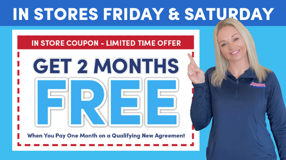 OFFER EXTENDED - Want TWO MONTHS FREE?!